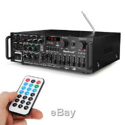 Stéréo De 220 V Professional 2000w Amplificateur De Puissance Mixer Echo MIC Amp