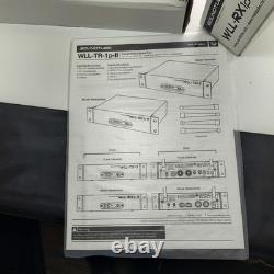 Système de Transmetteur et Récepteur Sans Fil Non Comprimé SoundTube WLL-TR-1P-II