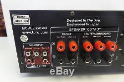 Technical Pro Amplificateur De Puissance Professionnel Pab80 5ch 2500 Watts