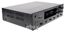Technical Pro H12x500ubt 6000w Récepteur D'amplificateur Bluetooth Professionnel Usb, Sd