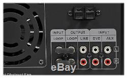 Technical Pro Mm2000bt Amplificateur Amplificateur De Mixage Pour Microphone Bluetooth, Usb