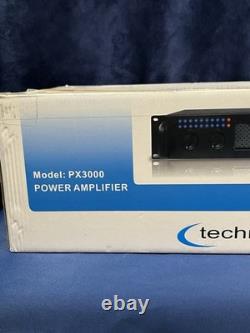 Technical Pro PX3000 Amplificateur de puissance 3000 W noir RCA jack 6,35 mm Speakon rack LED