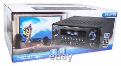 Technical Pro Rx45bt Home Theater Recepteur Bluetooth Usb + Dual 31 Band Equalizer