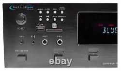 Technique Pro H12x500ubt 6000w 6-zone 12-speaker Home Theater Bluetooth Receiver