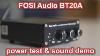 Test De Puissance Et Démonstration Sonore De L'amplificateur Mini Fosi Audio Bt20a