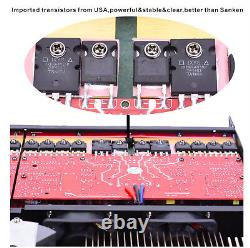Tip10000q 4x1350w Ligne Array Subwoofer Amplificateur Poweramp Pro Pa Dj Tulun Play