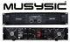 Translate This Title In French: Musysic Professionnel Amplificateur De Puissance Dj Pa 2 Canaux 9000watts Signal De Sortie Mu-p9k