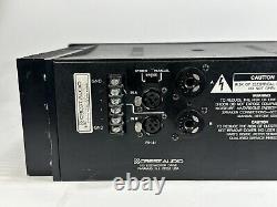 Vintage 1990's Crest Audio CC151 Amplificateur de puissance professionnel à 2 canaux FONCTIONNE