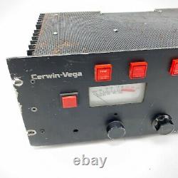 Vintage Cerwin Vega A-3000 Stereo Professional Power Amplificateur Testé Et De Travail