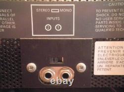 Vintage Crown Professional D150a Amplificateur De Puissance Rack 2 Canaux Monté Amplificateur