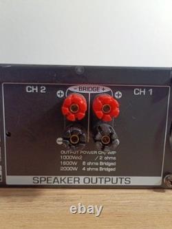 VocoPro VP-2100PRO Amplificateur de puissance stéréo professionnel 2000 W s’allume