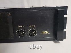 Voir Description Vtg Pro Audiophile Amplificateur De Puissance 2ch De Montage De Rack Yamaha P2150