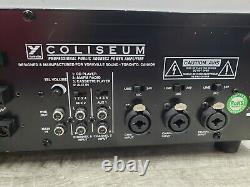 Voir La Vidéo Yorkville Coliseum Ca1 Pro Pa Amplificateur De Pouvoirs Vers Le Haut Parties/repair