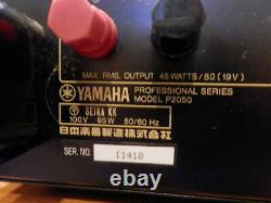 Yamaha P2050 Série Professionnelle Natural Sound Power Amplificateur Livraison Gratuite