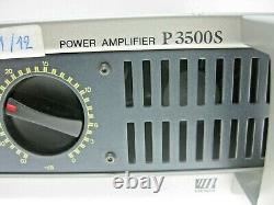 Yamaha P3500s Amplificateur De Puissance Professionnel Grande Condition