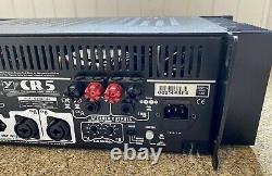 Yorkville Cr5 Power Amp Amp Amp 500w Professional Audio Excellent État