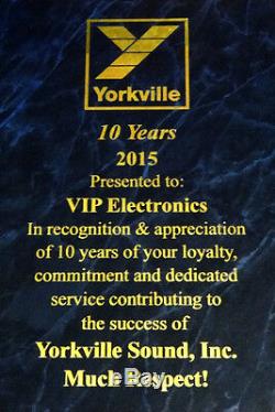 Yorkville Yx15pc Enceinte Active Amplifiée À 2 Voies 15 Pour Dj / Club, Classe D